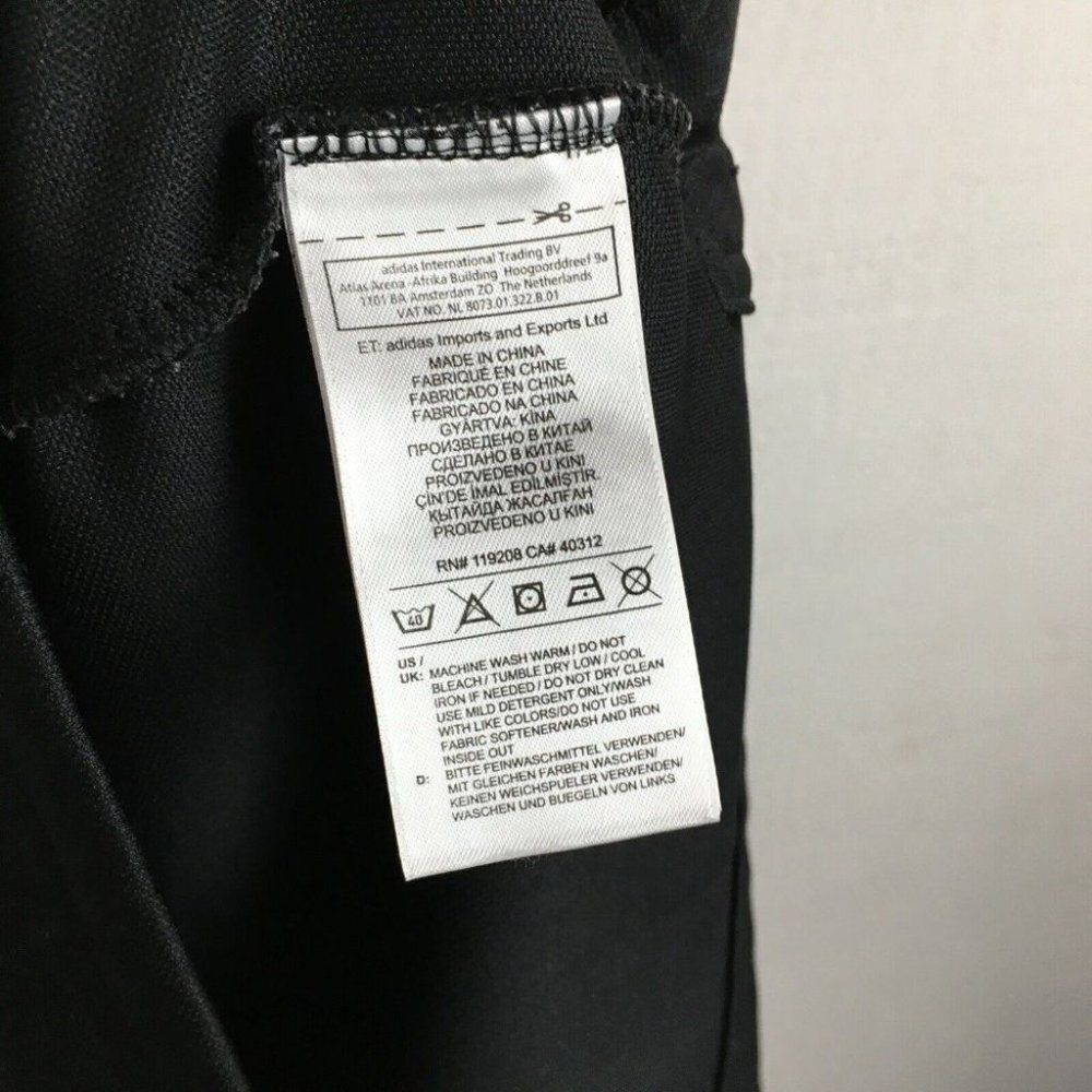 Adidas Pullover M Men Black New York City Football Club Long Sleeves Quarter Zip - Picture 8 of 9